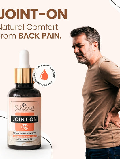 Sukoon Joint On Oil – Powerful Herbal Support for Knees, Back & Arthritis