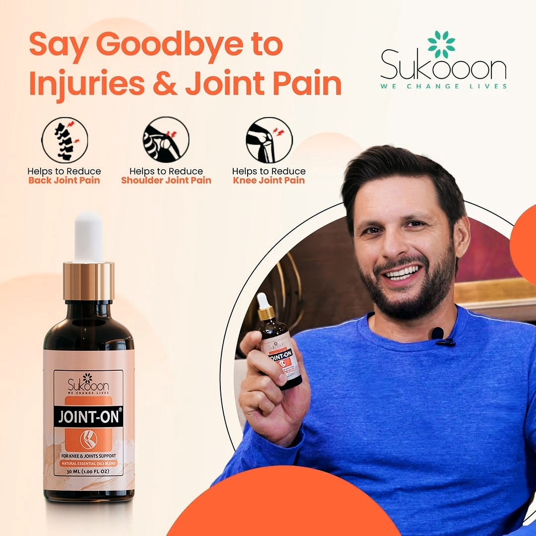 Sukoon Joint On Oil – Powerful Herbal Support for Knees, Back & Arthritis