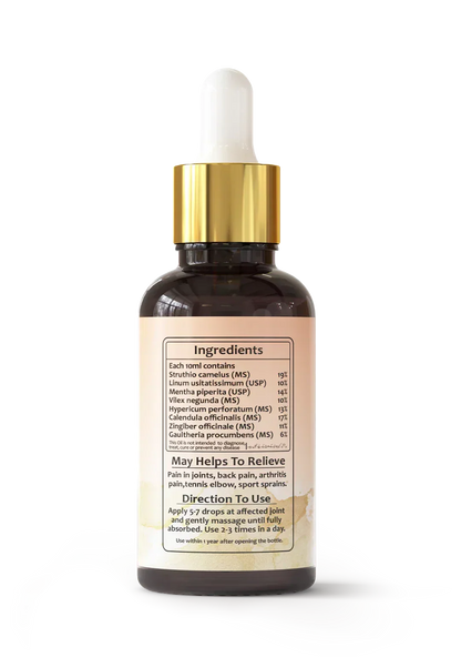 Sukoon Joint On Oil – Powerful Herbal Support for Knees, Back & Arthritis