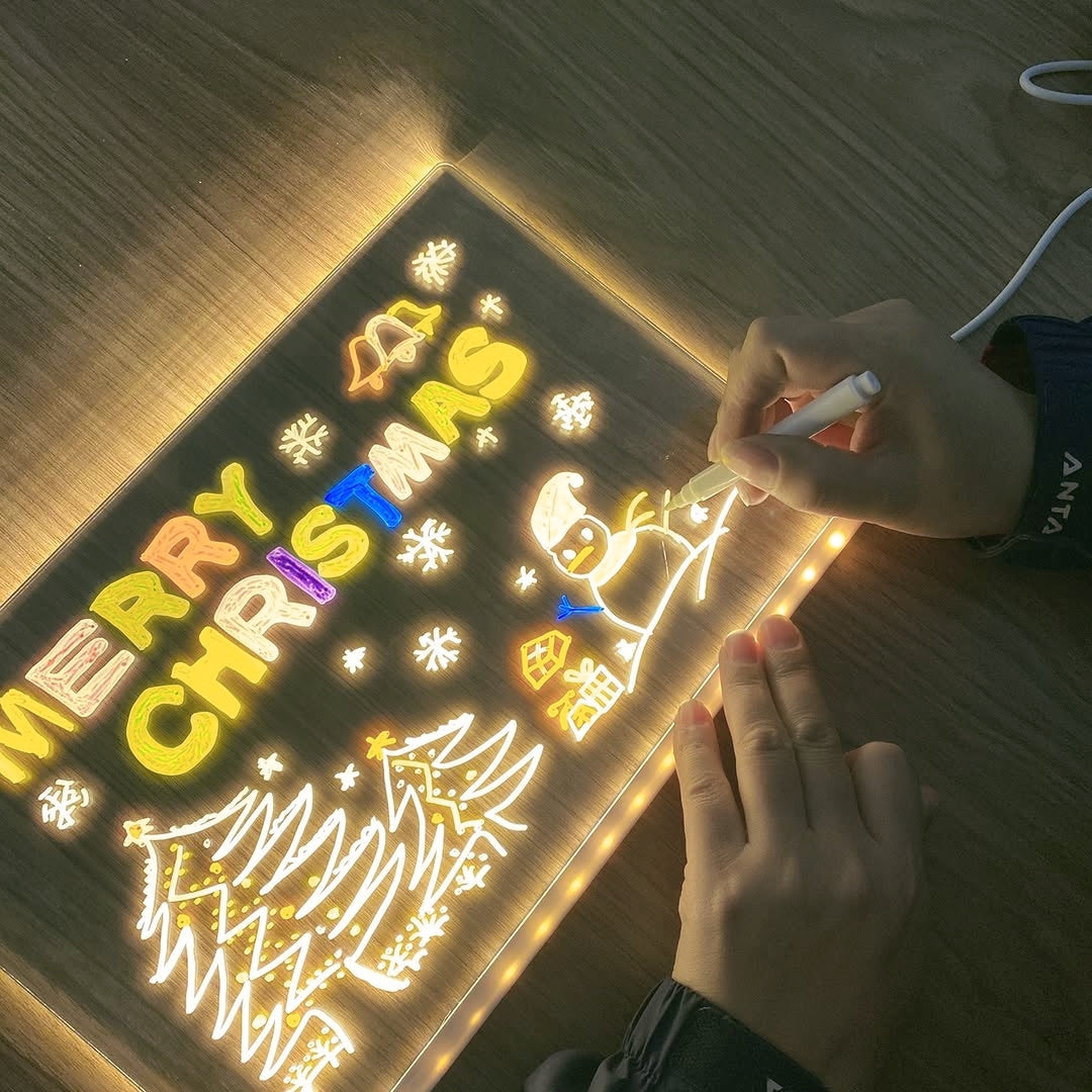 LED Light-Up Writing Board